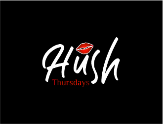 HUSH Thursdays logo design by Ulid