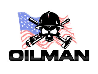 Oilman logo design by Suvendu