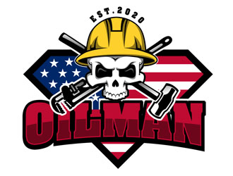 Oilman logo design by DreamLogoDesign