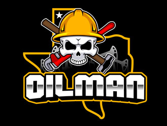 Oilman logo design by DreamLogoDesign