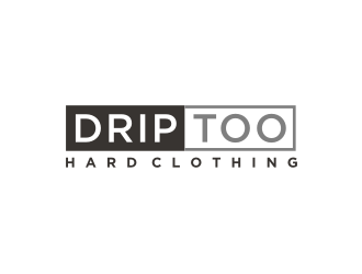 Drip Too Hard Clothing logo design by Artomoro