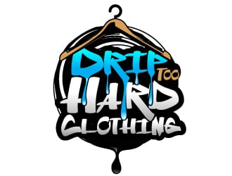Drip Too Hard Clothing logo design by Suvendu