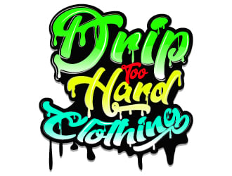 Drip Too Hard Clothing logo design by Suvendu