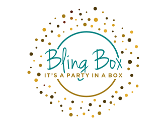 Bling Box It’s a party in a box logo design by Zhafir