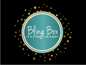 Bling Box It’s a party in a box logo design by Zhafir