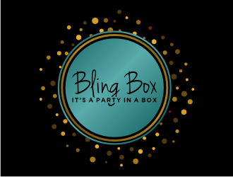 Bling Box It’s a party in a box logo design by Zhafir