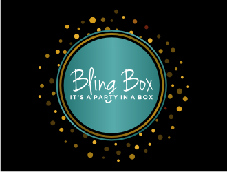 Bling Box It’s a party in a box logo design by Zhafir