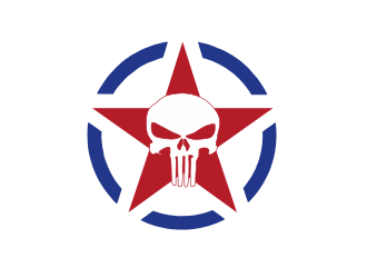 Texas Punisher logo design by kimora