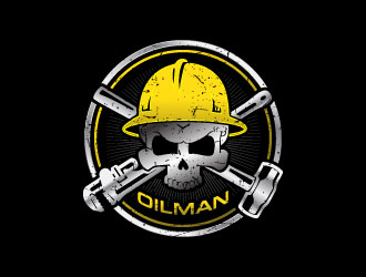 Oilman logo design by bernard ferrer