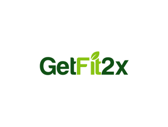 Get Fit 2x logo design by hopee