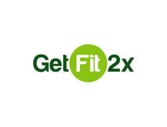 Get Fit 2x logo design by hopee