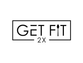 Get Fit 2x logo design by puthreeone