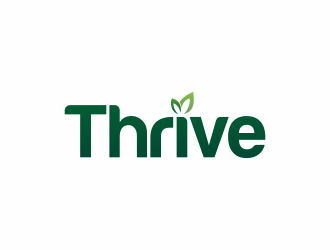 Thrive logo design by hidro