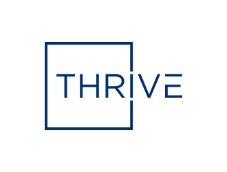 Thrive logo design by GassPoll