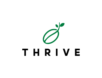 Thrive logo design by hatori