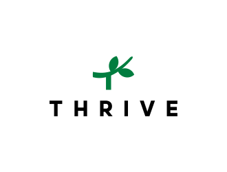 Thrive logo design by hatori