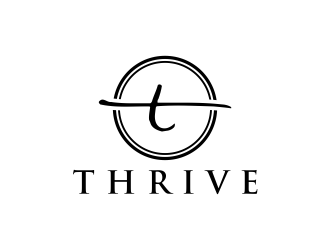 Thrive logo design by GassPoll