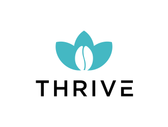 Thrive logo design by GassPoll