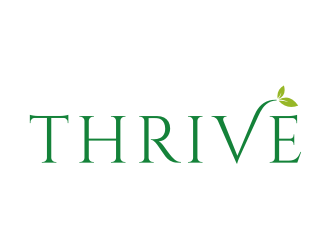 Thrive logo design by puthreeone