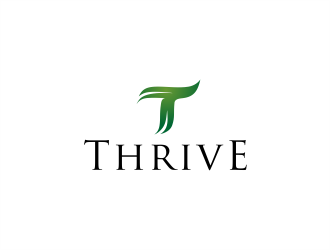 Thrive logo design by MagnetDesign