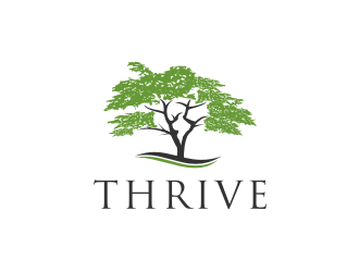 Thrive logo design by Inaya