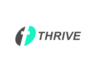 Thrive logo design by peundeuyArt