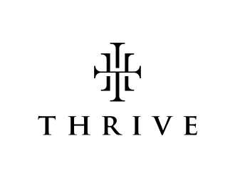 Thrive logo design by funsdesigns