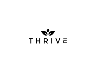 Thrive logo design by oke2angconcept