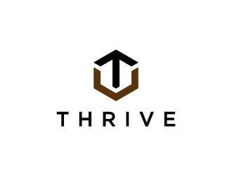 Thrive logo design by wongndeso