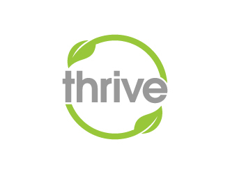 Thrive logo design by GETT