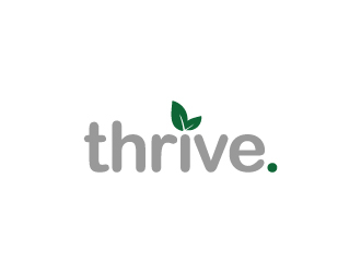 Thrive logo design by GETT