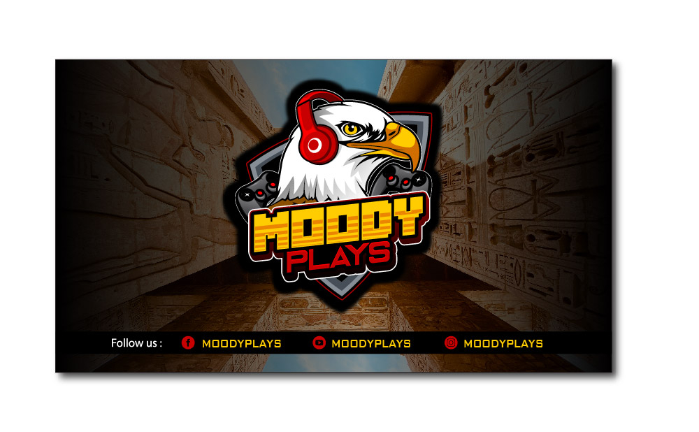 Moody Plays logo design by Sofia Shakir