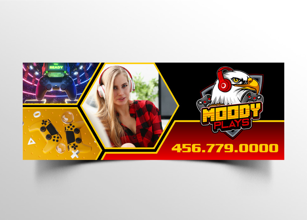 Moody Plays logo design by Boomstudioz