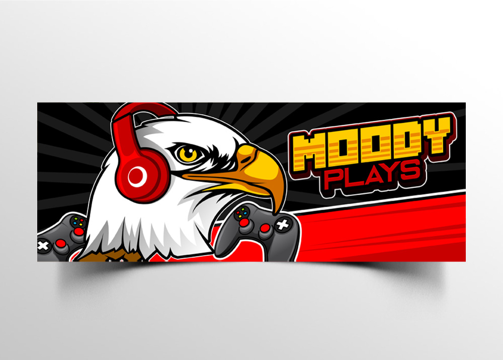 Moody Plays logo design by Boomstudioz