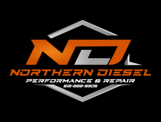 Northern Diesel Performance & Repair logo design by Greenlight