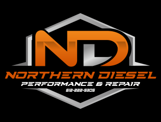 Northern Diesel Performance & Repair logo design by Greenlight