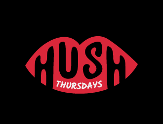 HUSH Thursdays logo design by Fajar Faqih Ainun Najib