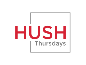 HUSH Thursdays logo design by MUNAROH