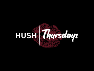 HUSH Thursdays logo design by ubai popi