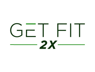 Get Fit 2x logo design by Mirza