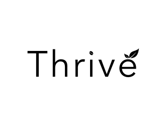 Thrive logo design by xorn