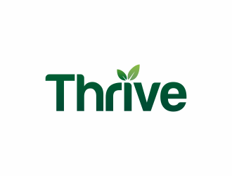 Thrive logo design by hidro