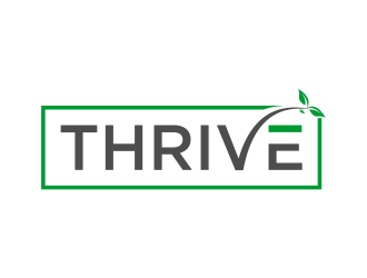 Thrive logo design by cahyobragas