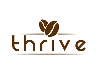 Thrive logo design by cahyobragas