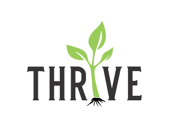 Thrive logo design by cahyobragas