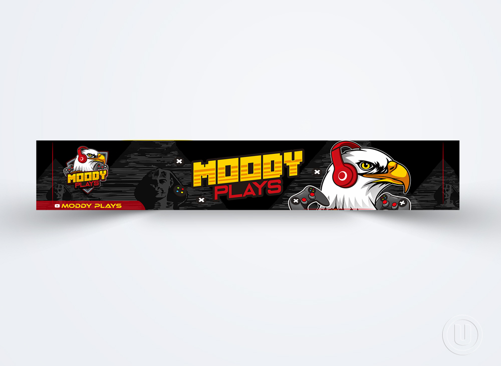 Moody Plays logo design by Ulid