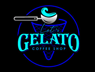 Lets Gelato logo design by REDCROW