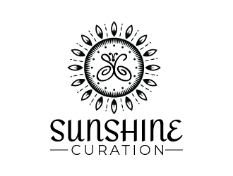 Sunshine Curation  logo design by yans