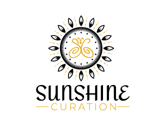 Sunshine Curation  logo design by yans