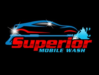 Superior Mobile Wash logo design by AamirKhan